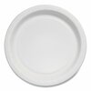 Solo Bare Eco-Forward Clay-Coated Paper Plate, ProPlanet Seal, 6 in. dia, White/Brown/Green, 1000PK MP6B-2054